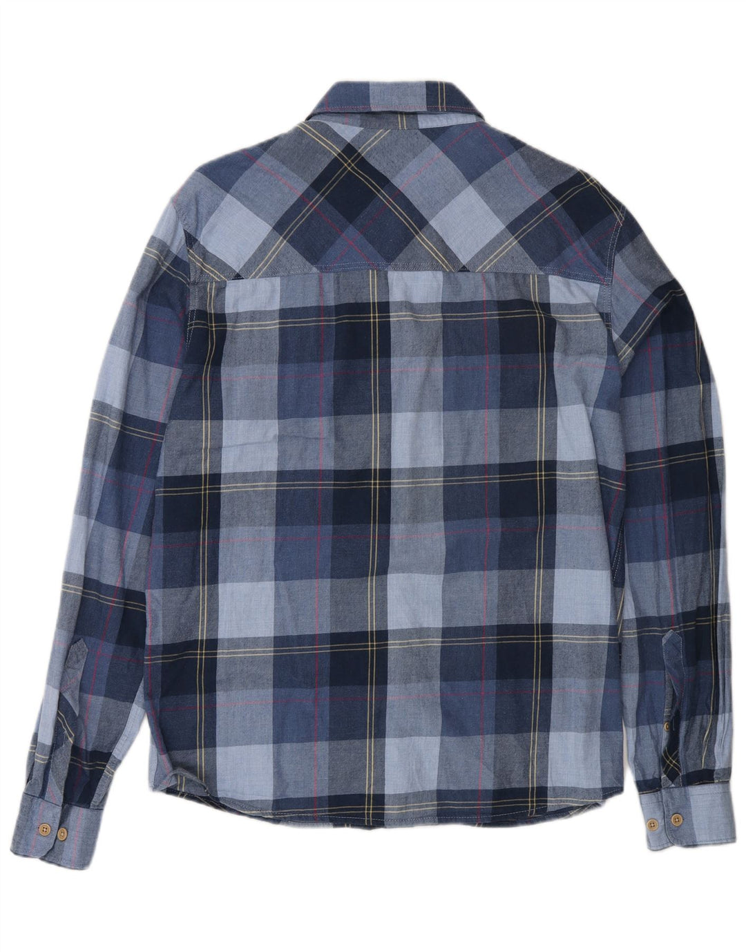 MONTURA Chemise Flanelle Homme Carreaux Bleu Marine Moyen