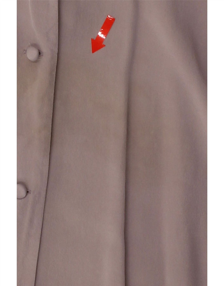 CHERIE Womens Shirt Blouse IT 48 XL Grey Vintage cherie and Second-Hand cherie from Messina Hembry 