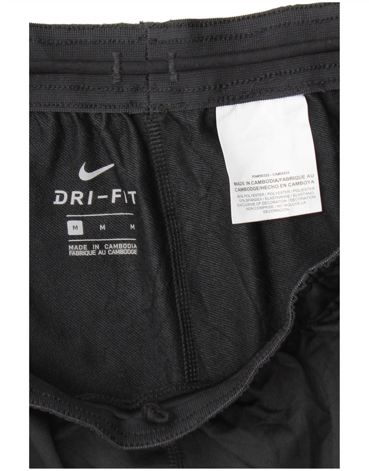 Nike Pantalon de survêtement Dri Fit Homme Noir Moyen Polyester
