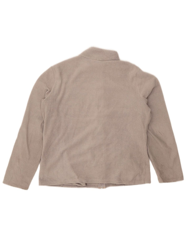 Marks & Spencer Veste polaire pour femme UK 16 Large Gris Polyester