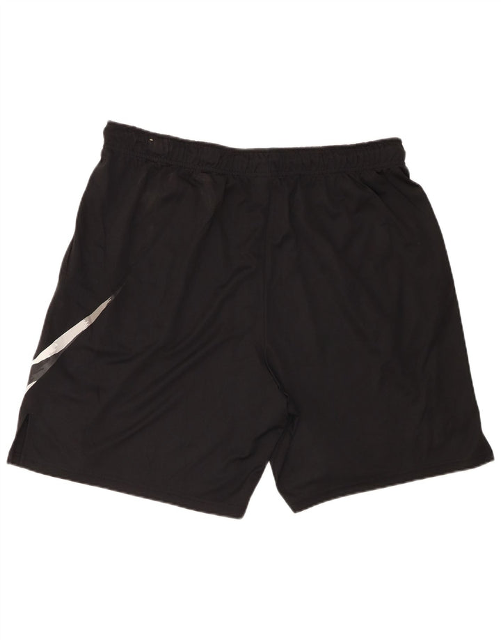 Nike Short de sport Dri Fit Graphic pour homme 2XL Noir Polyester