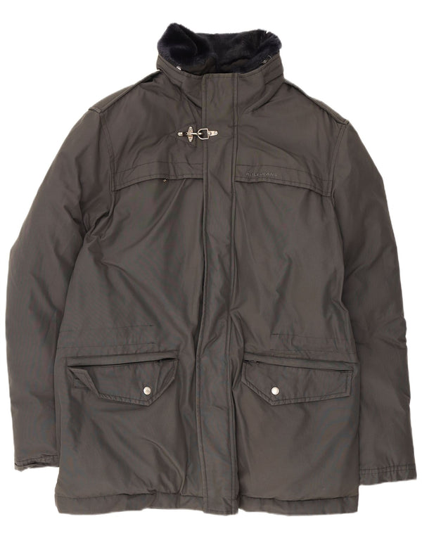 Rifle Veste Parka Homme UK 40 Grand Coton Gris
