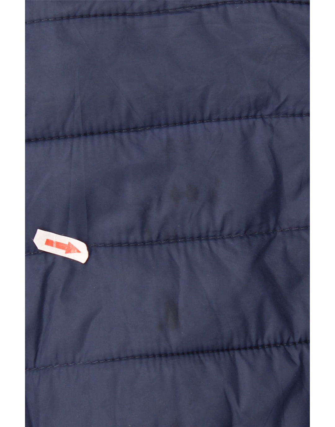 Superdry Veste matelassée pour hommes UK 40 Large Bleu Marine Nylon