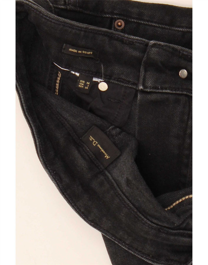 Massimo Dutti Jean Slim Femme EU 34 2XS W24 L28 Noir