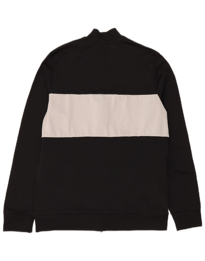 Adidas Veste de Survêtement Garçon 15-16 ans Noir Colourblock Polyester
