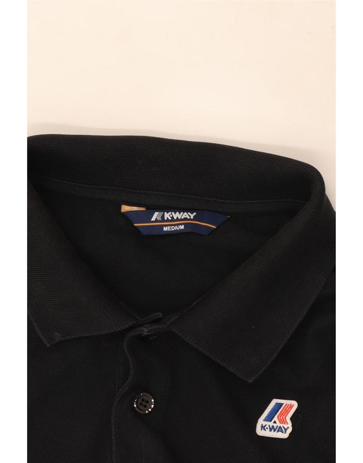K-Way Polo Homme Noir Moyen