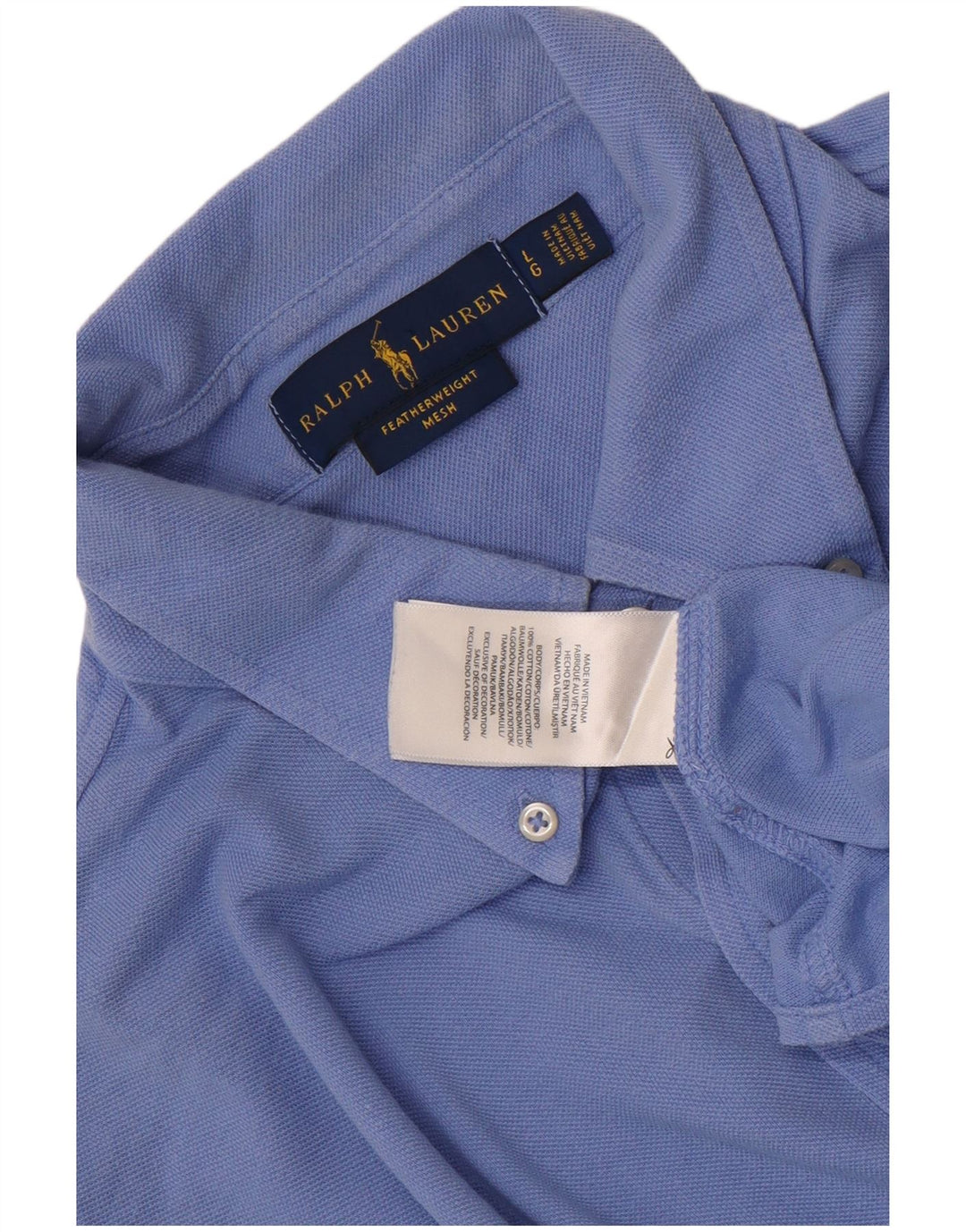 Ralph Lauren Chemise Homme Grand Bleu Coton