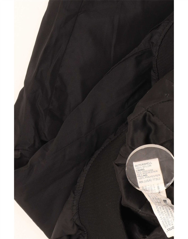 veste utilitaire homme vintage UK 38 Nylon noir moyen