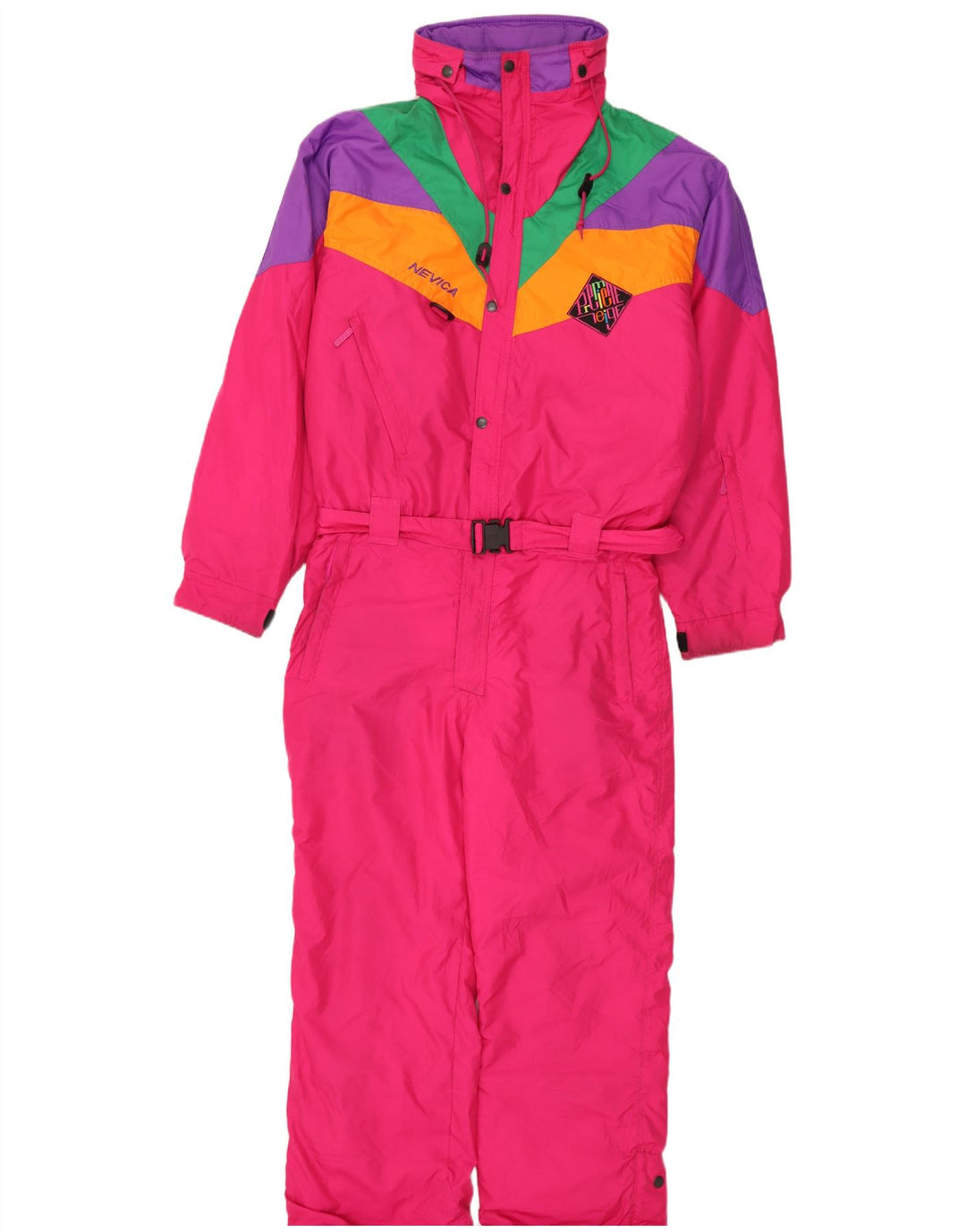 Nevica Combinaison de Ski Homme UK 40 Rose Moyen Colorblock Polyester