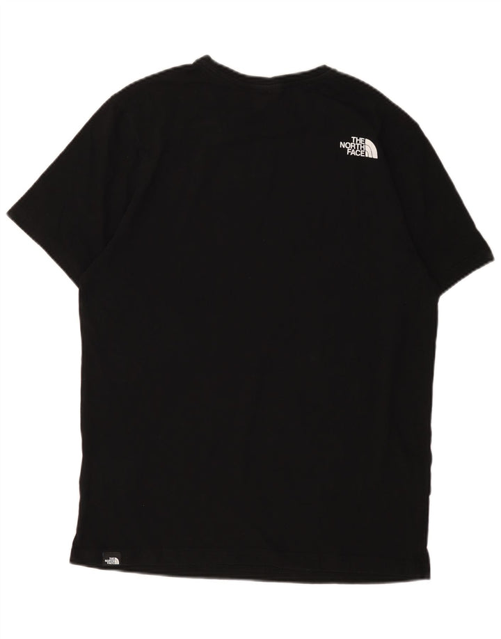 The North Face T-shirt graphique pour homme en coton noir moyen