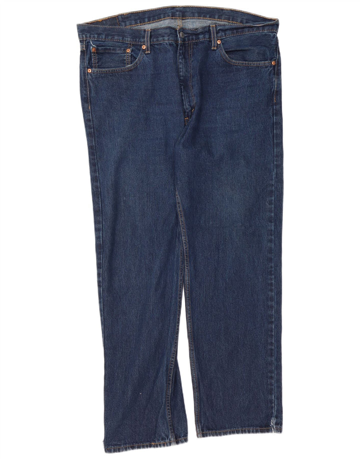 Levi's Jean 505 Straight Homme Bleu Marine W40 L30 Coton