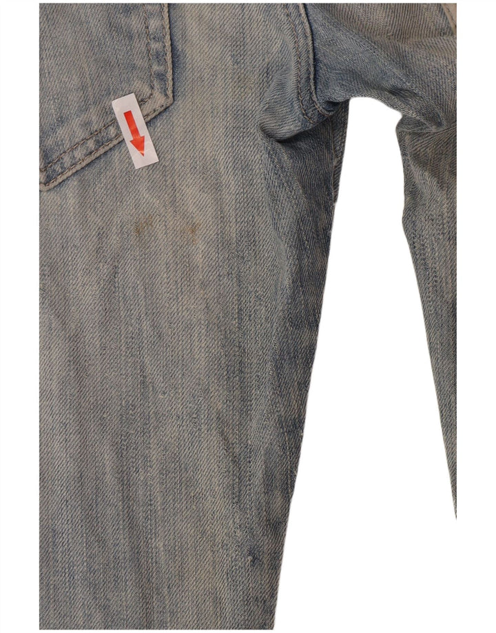 Armani Femme Jean Droit W26 L34 Bleu