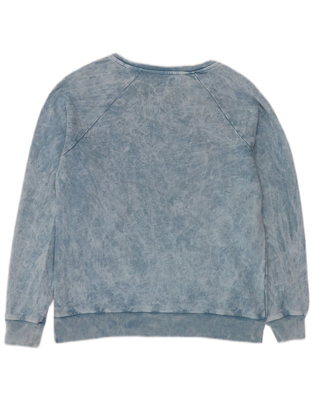 Best Company Sweat-shirt graphique pour homme en coton bleu tie-dye