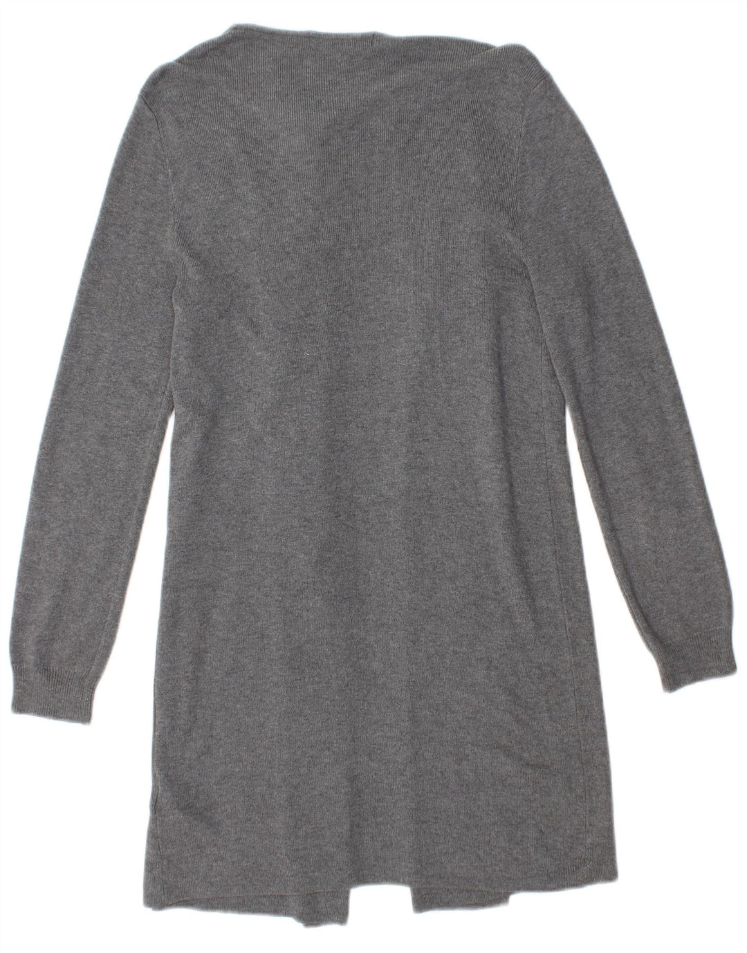Marks & Spencer Pull cardigan ouvert long pour femme UK 10 Small Gris