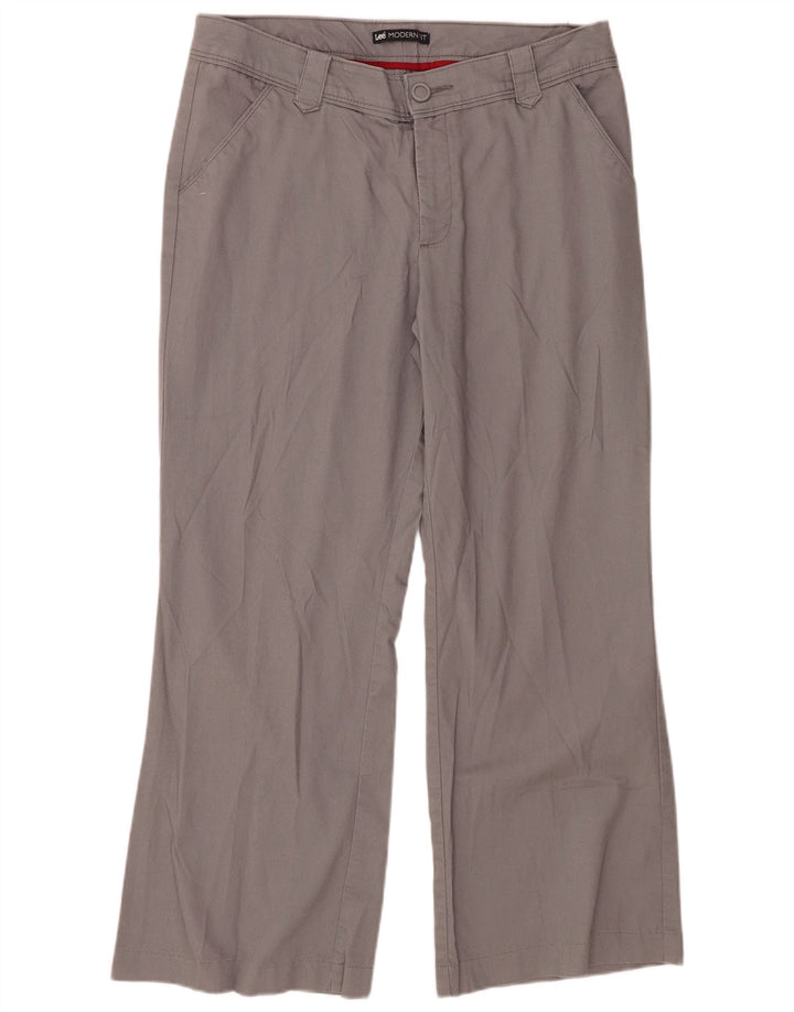 Lee Pantalon Chino Droit Coupe Moderne Femme W34 L27 Gris