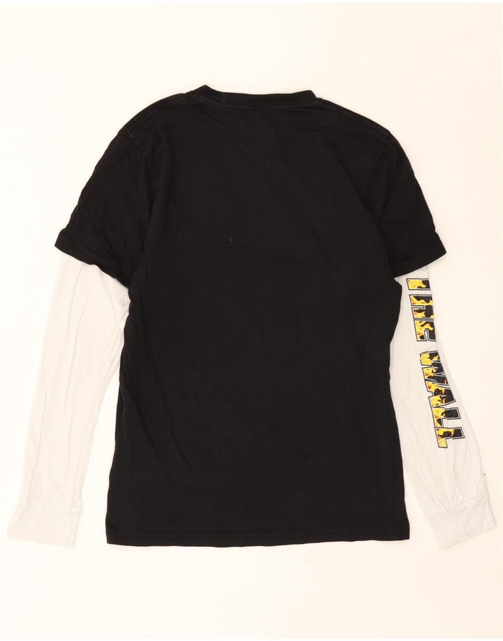 VANS Haut graphique à manches longues pour garçon 13-14 ans XL Noir Colourblock