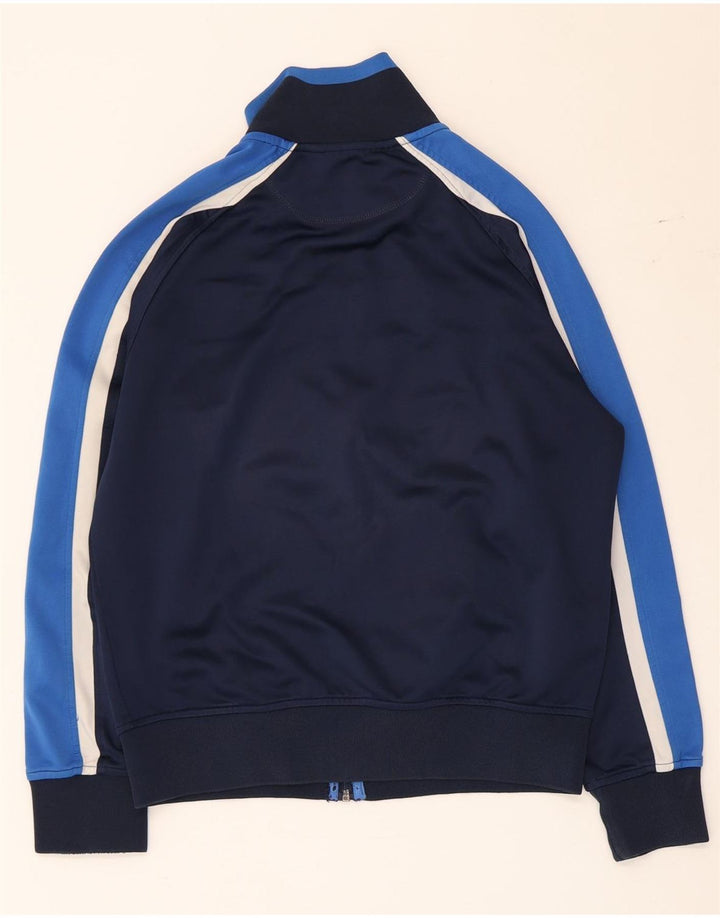 Diadora Veste de survêtement pour femme UK 14 Bleu marine moyen Colourblock