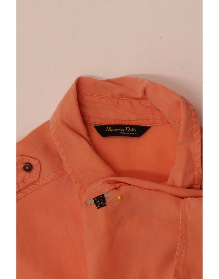 Massimo Dutti Chemise Femme EU 38 Petit Orange