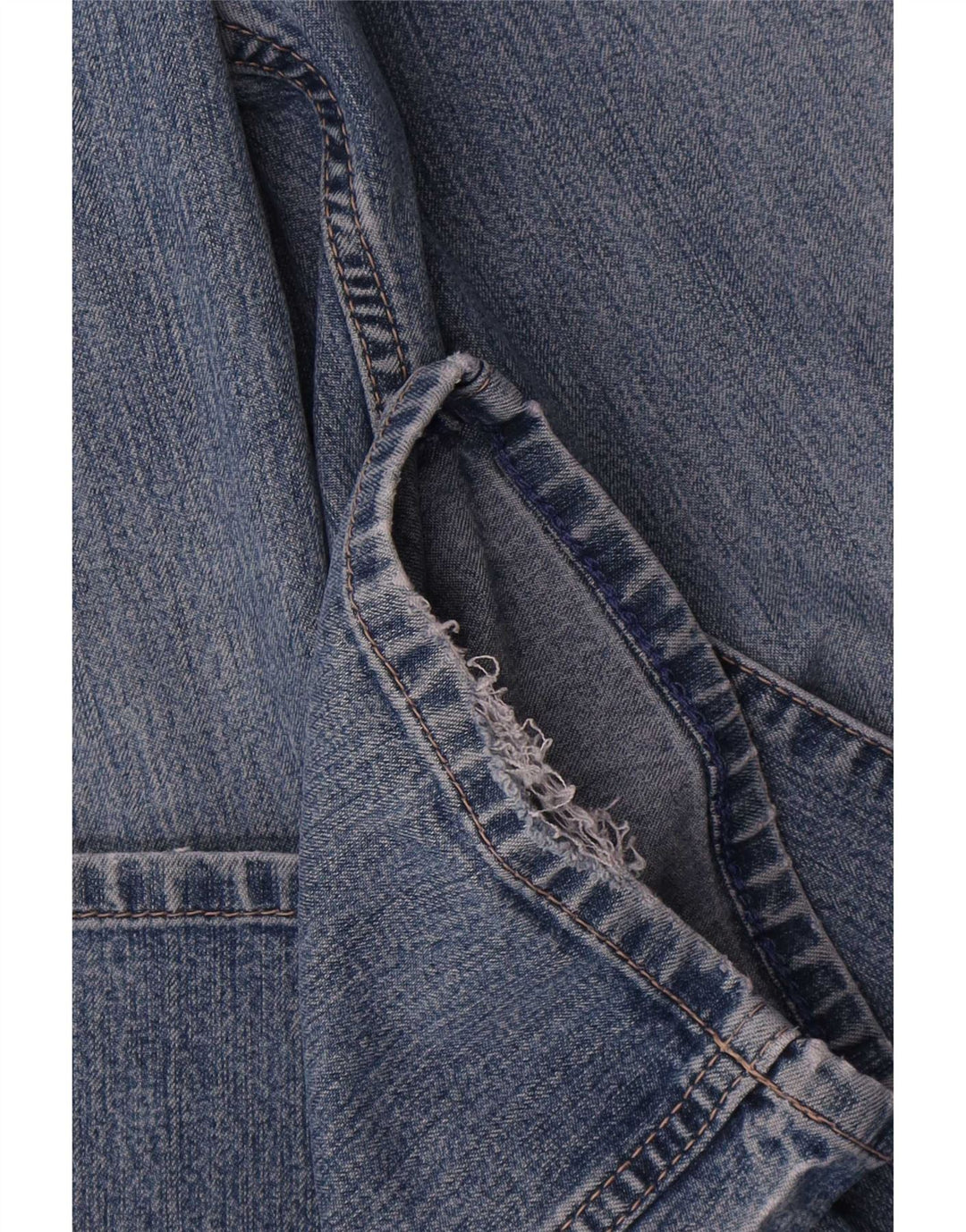 Mustang Femme Tramper Slim Jeans W33 L32 Bleu Coton