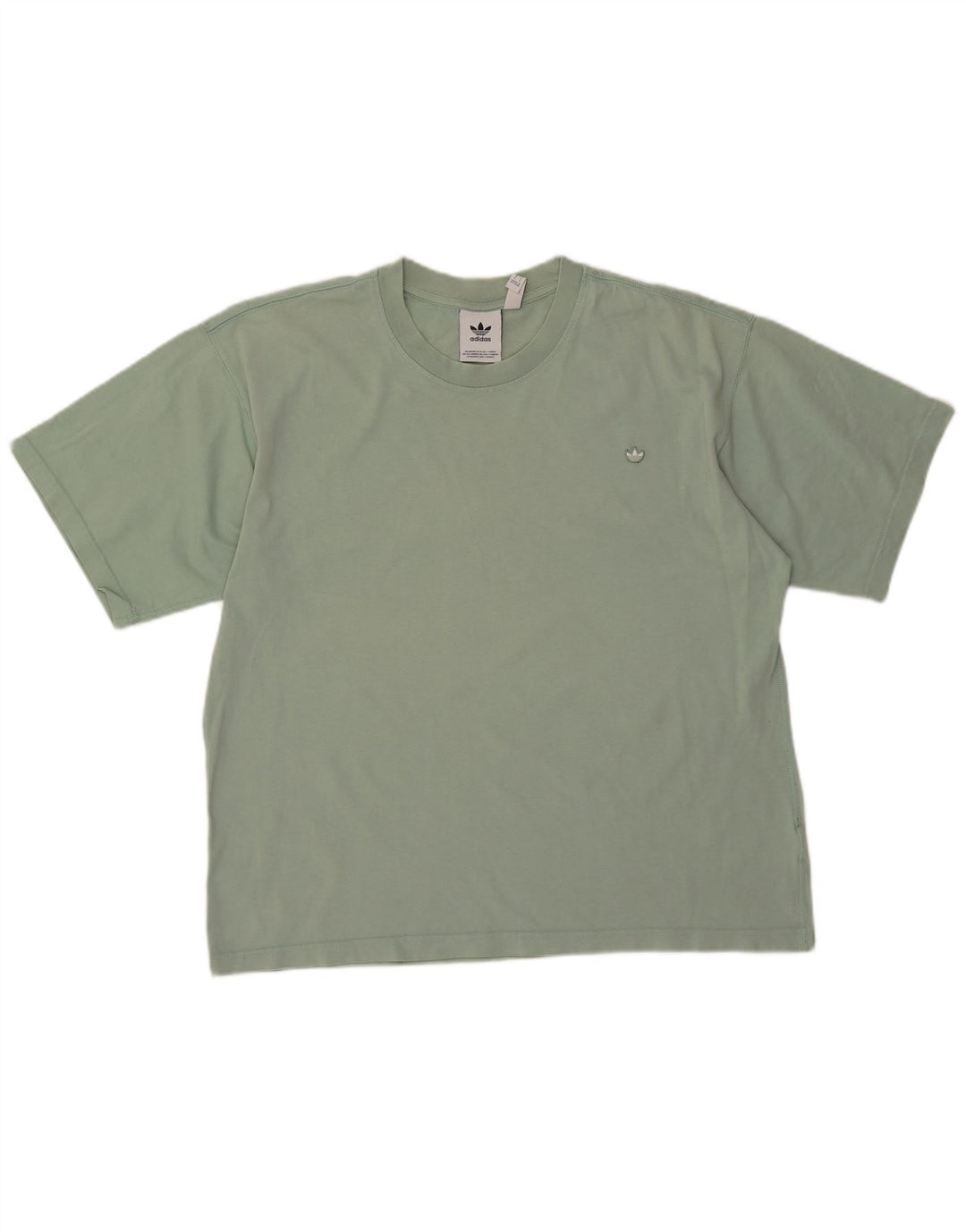 ADIDAS T-Shirt Homme Haut Large Vert Coton