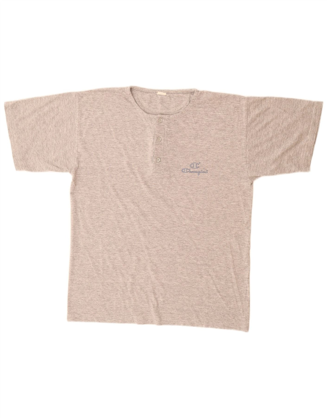 CHAMPION T-Shirt Homme Gris Moyen Coton