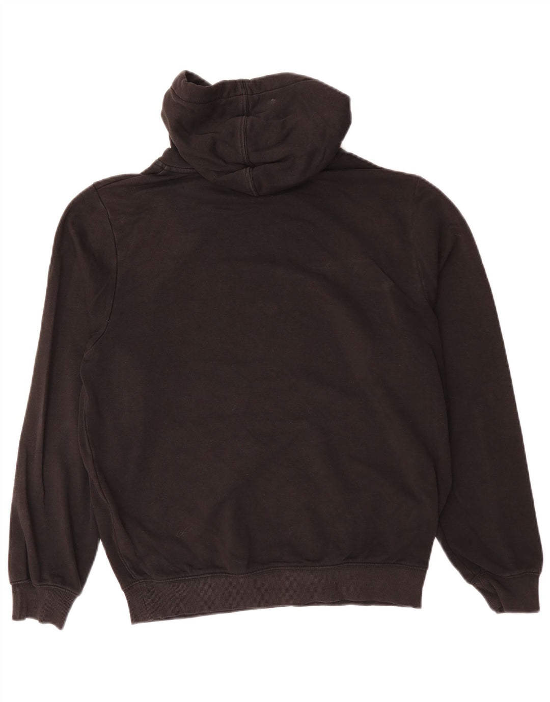 KAPPA Pull à capuche pour homme en coton noir moyen