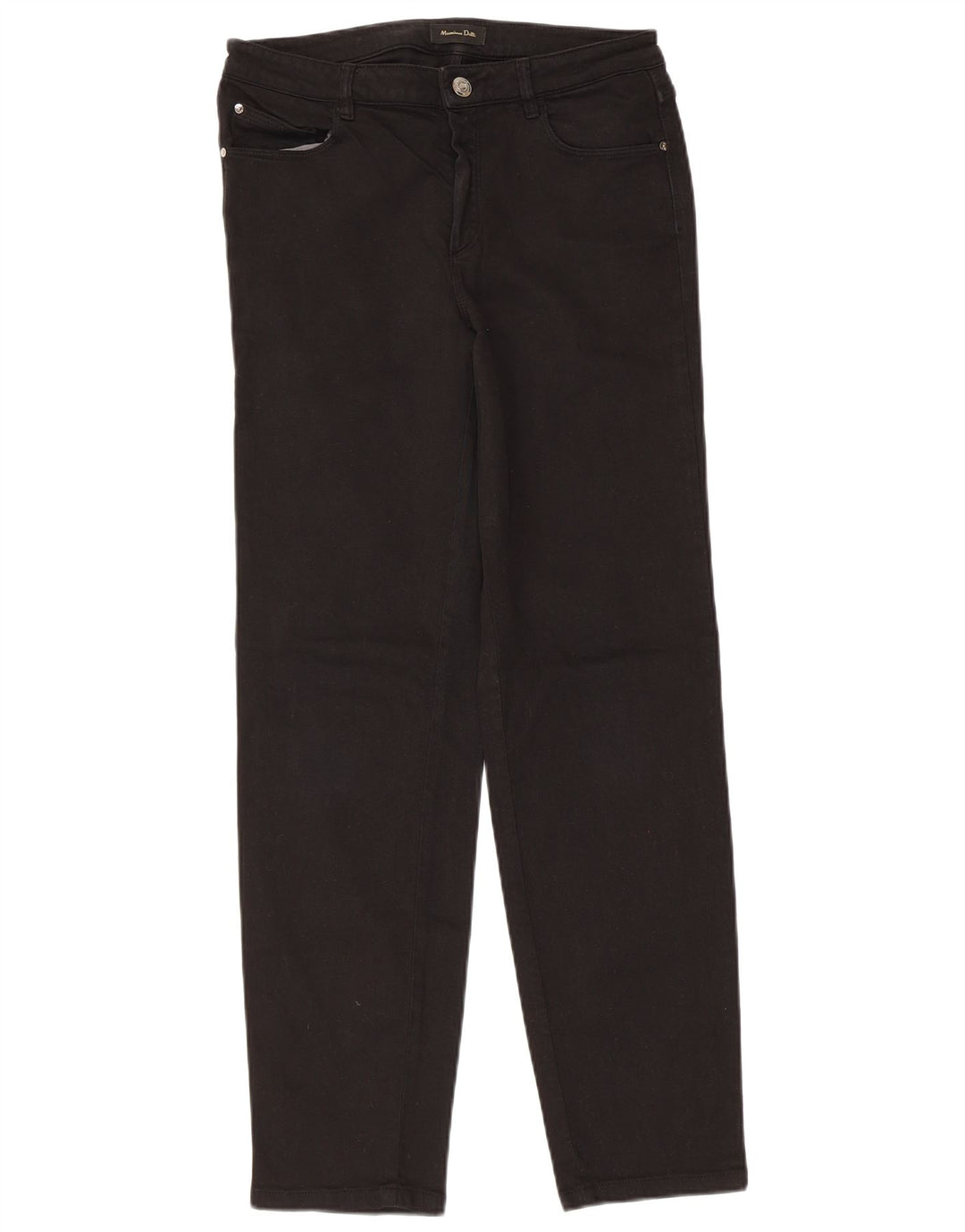 Massimo Dutti Jean slim pour femme EU 38 Small W28 L28 Noir