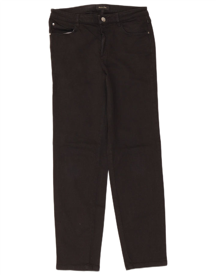Massimo Dutti Jean slim pour femme EU 38 Small W28 L28 Noir