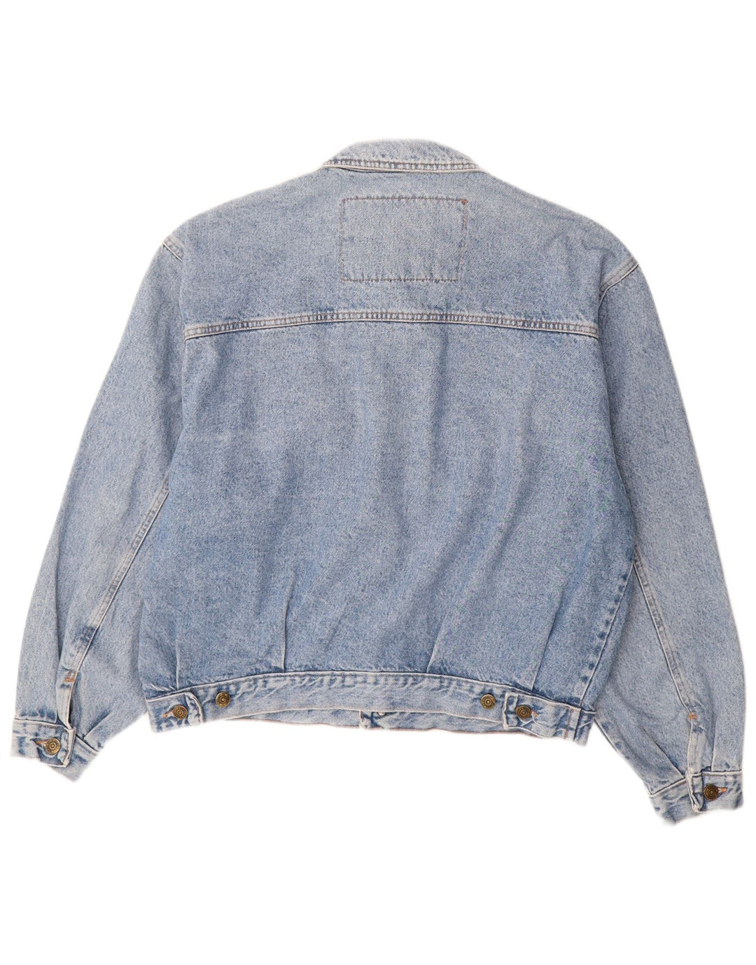 veste en denim homme vintage UK 42 XL Coton Bleu