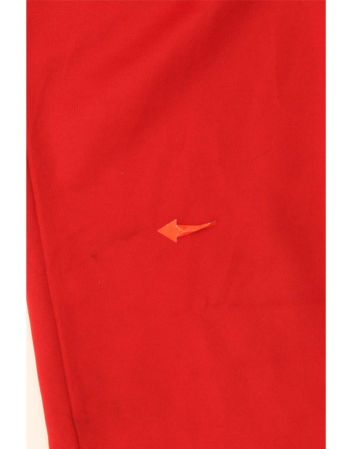 LOTTO Pantalon de Survêtement Graphique Femme Joggers UK 16 Large Rouge Polyester