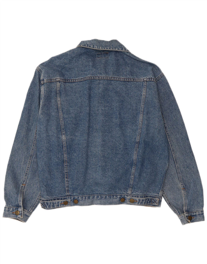 Stefanel Veste en jean pour homme UK 36 Petit coton bleu