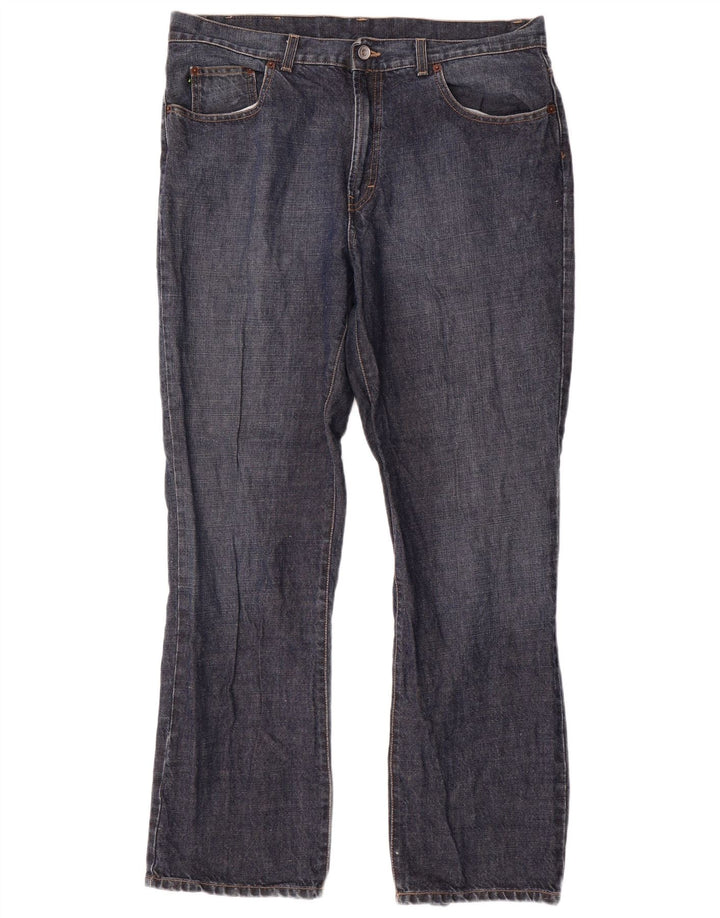 Dkny Jean droit homme W38 L31 bleu marine coton
