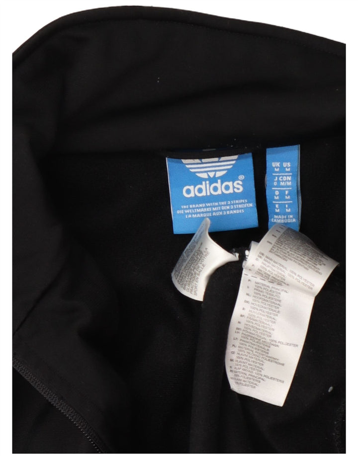 Adidas Veste de survêtement pour homme Noir moyen Polyester
