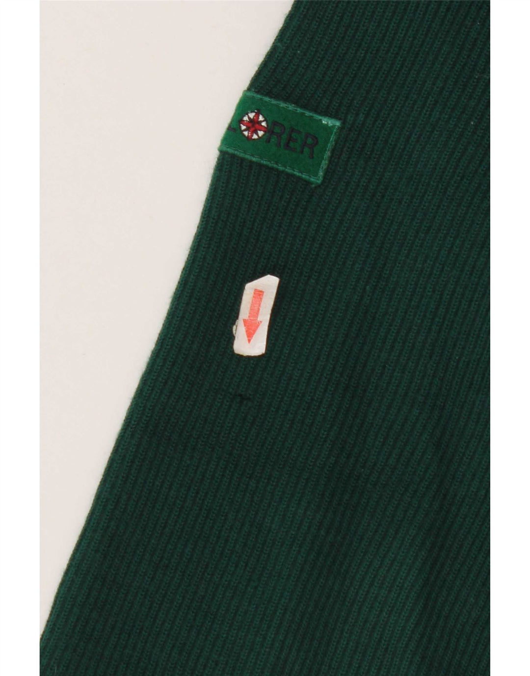 Explorer Pull Col Châle Homme XL Laine Verte