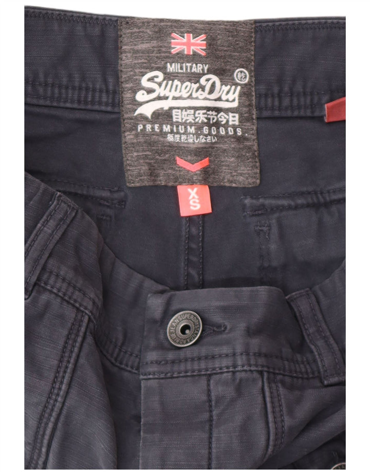Superdry Short Cargo XS W28 Femme Noir Coton