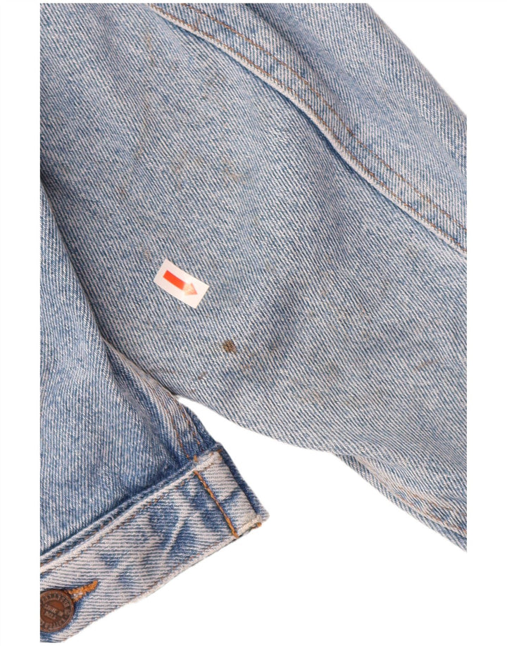 BENETTON Veste en Jean Homme IT 52 XL Bleu Coton