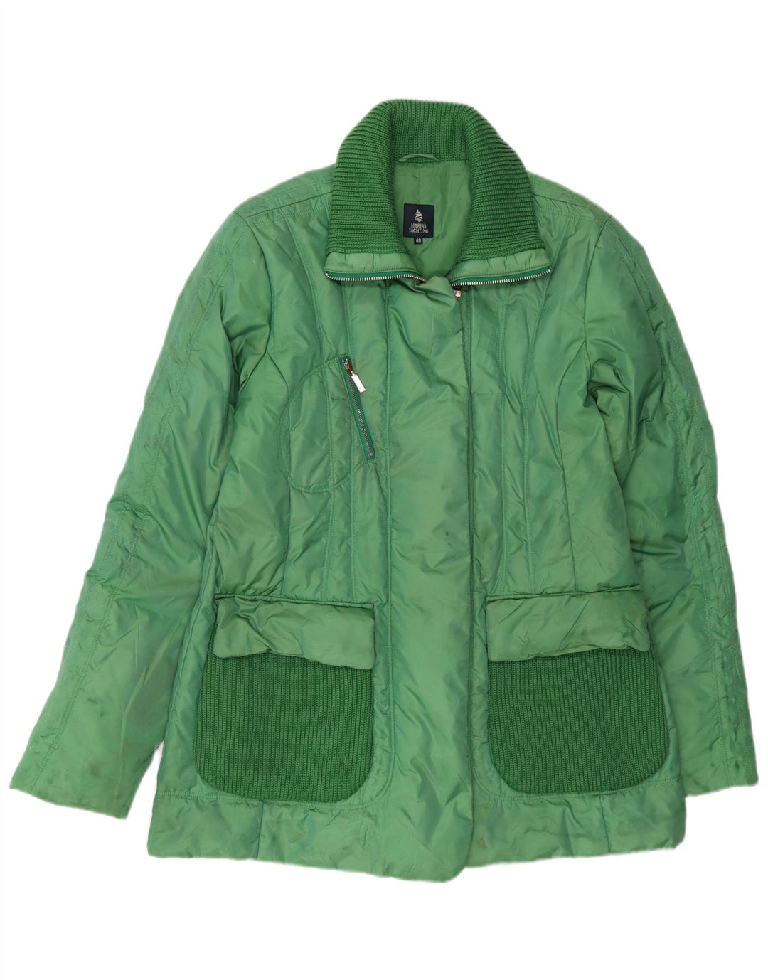 Veste matelassée Femme Marina Yachting IT 48 XL Vert Polyamide