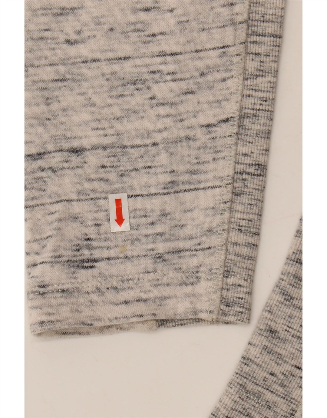 CHAMPION Pull à capuche zippé pour femme UK 18 XL Gris moucheté