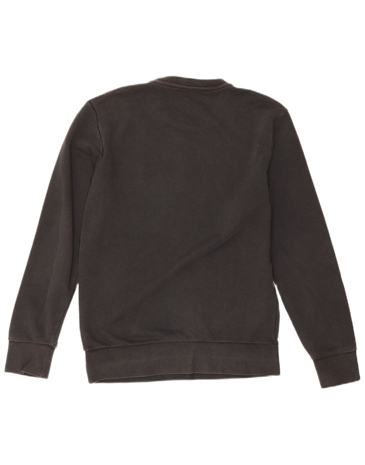 Adidas Sweat-shirt graphique pour homme Petit coton noir