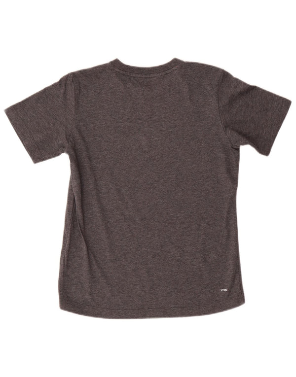 Adidas T-Shirt Graphique Garçon 11-12 ans Gris Coton