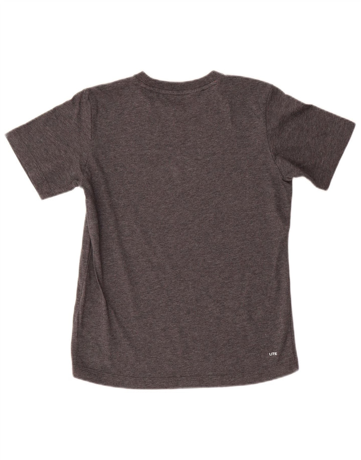 Adidas T-Shirt Graphique Garçon 11-12 ans Gris Coton