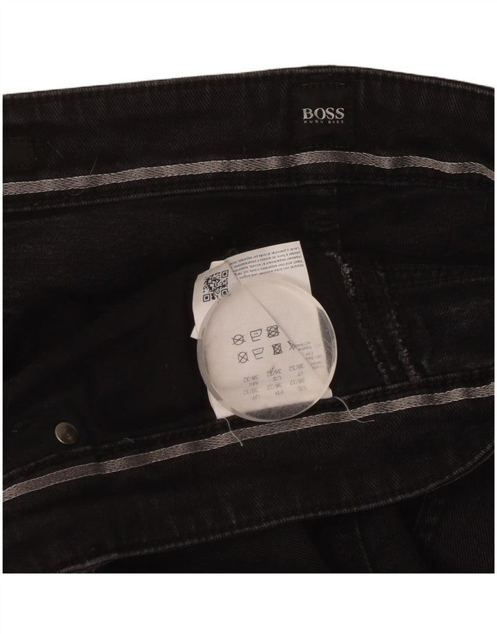 Hugo Boss Jean Slim W36 L32 Homme Noir Coton