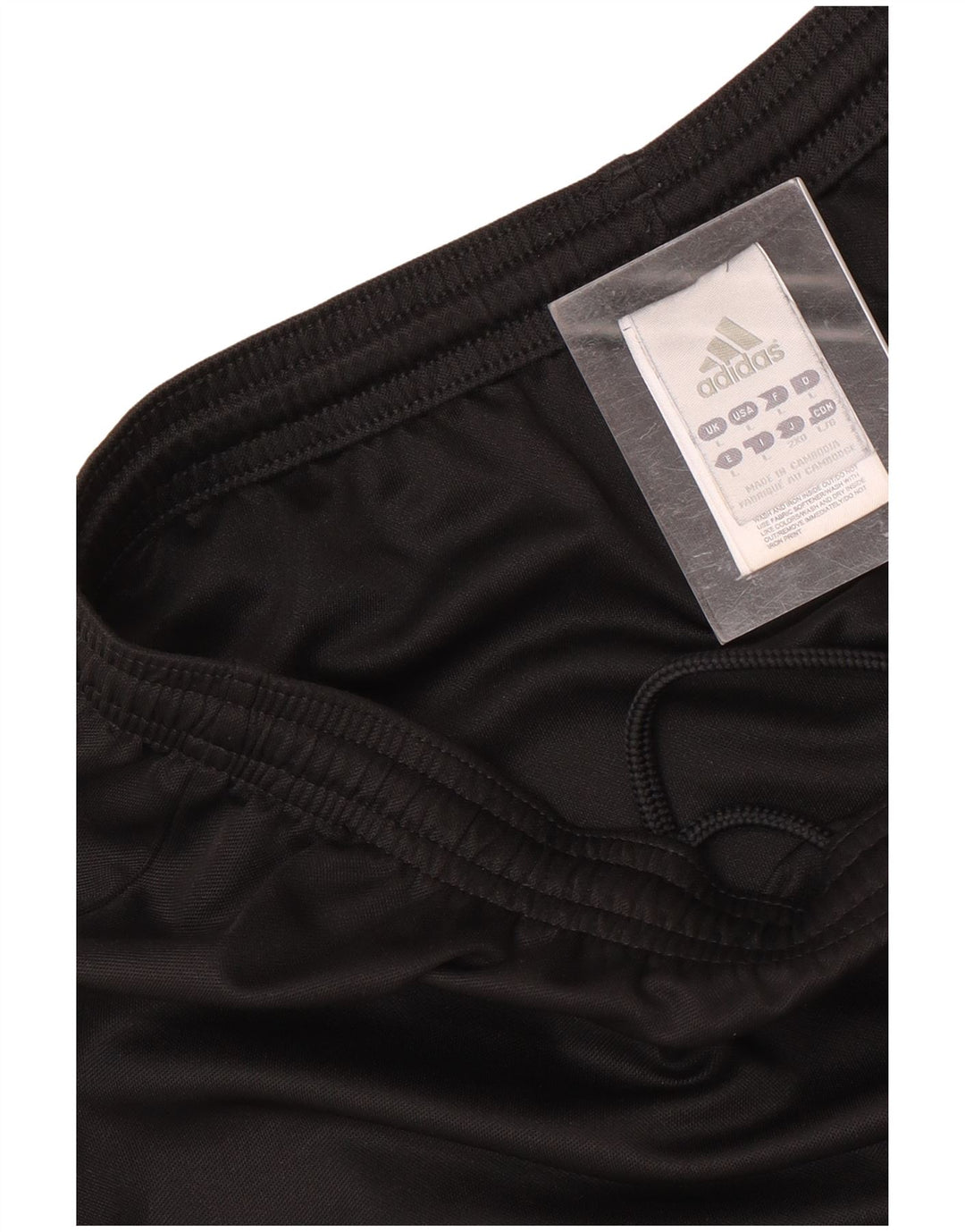 Adidas Short de sport pour homme Large Noir Polyester