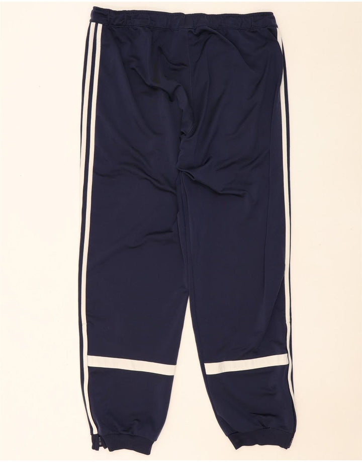 ADIDAS Pantalon de survêtement pour homme UK 44/46 Large W36 L32 Bleu marine