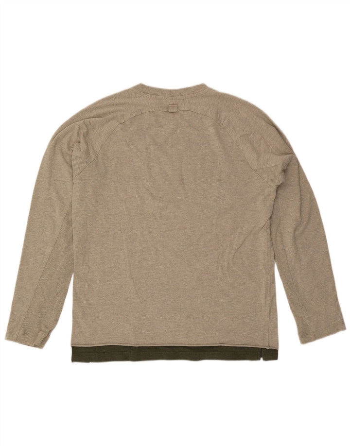 Timberland Haut à manches longues pour hommes en coton gris moyen