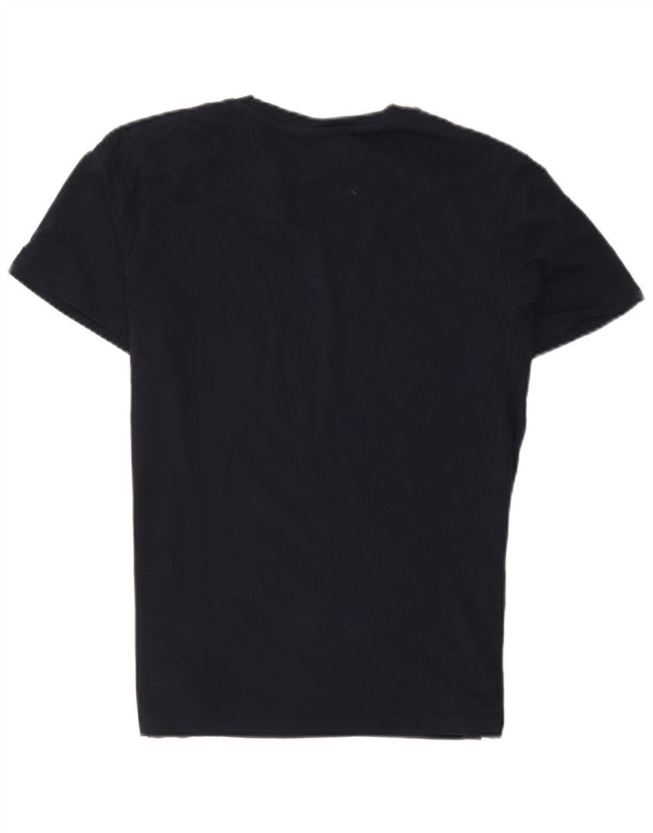 Jack & Jones T-Shirt Graphique Homme Bleu Marine Large