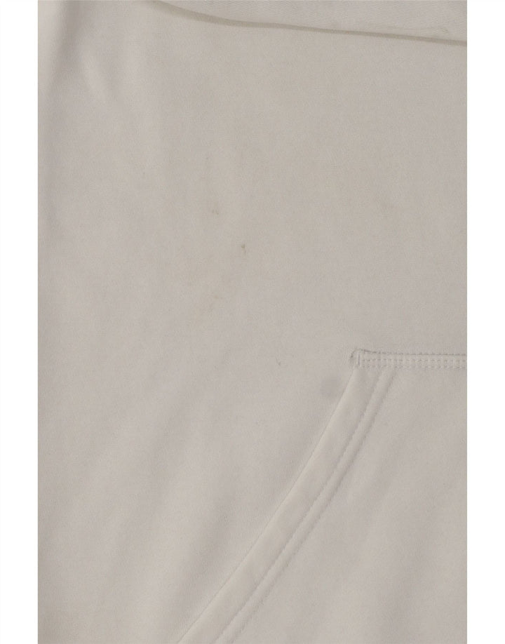 Adidas Pull à capuche pour homme en coton blanc moyen