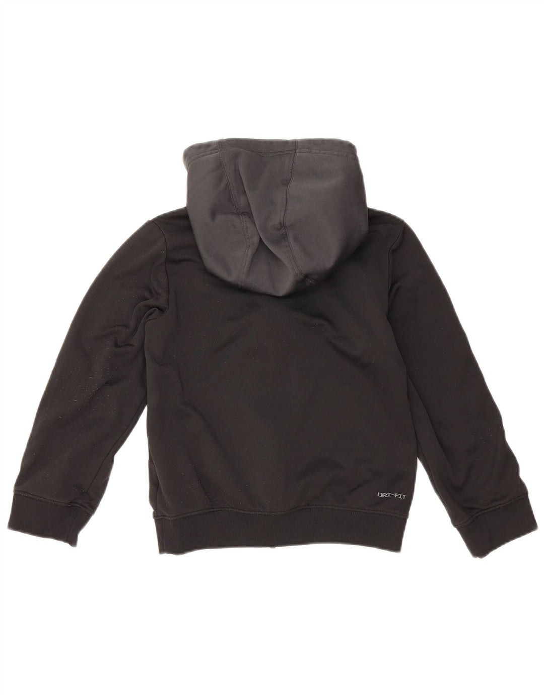 NIKE Pull à capuche graphique Dri Fit pour garçon 8-9 ans, petit color block noir
