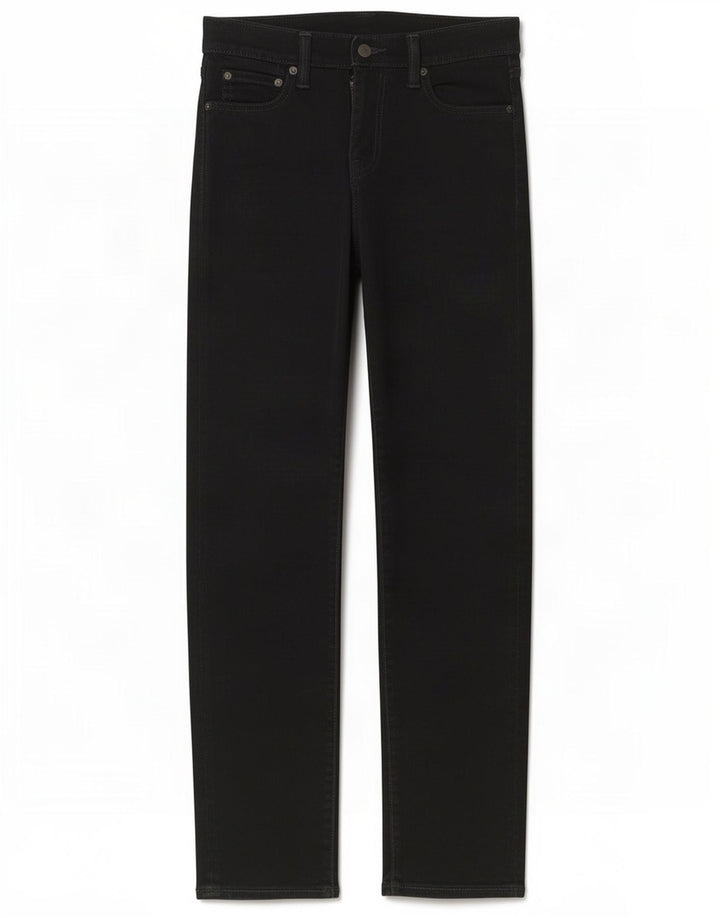 Levi's Jean Droit 504 Femme W29 L32 Noir Coton