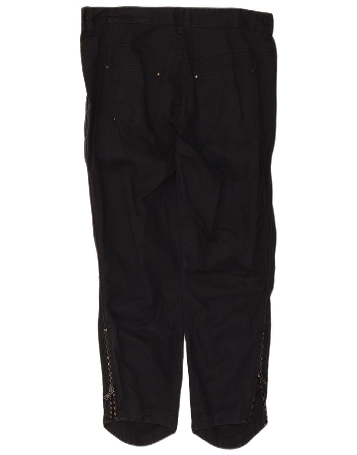 Pantalon court Diesel Femme W32 L25 Coton noir
